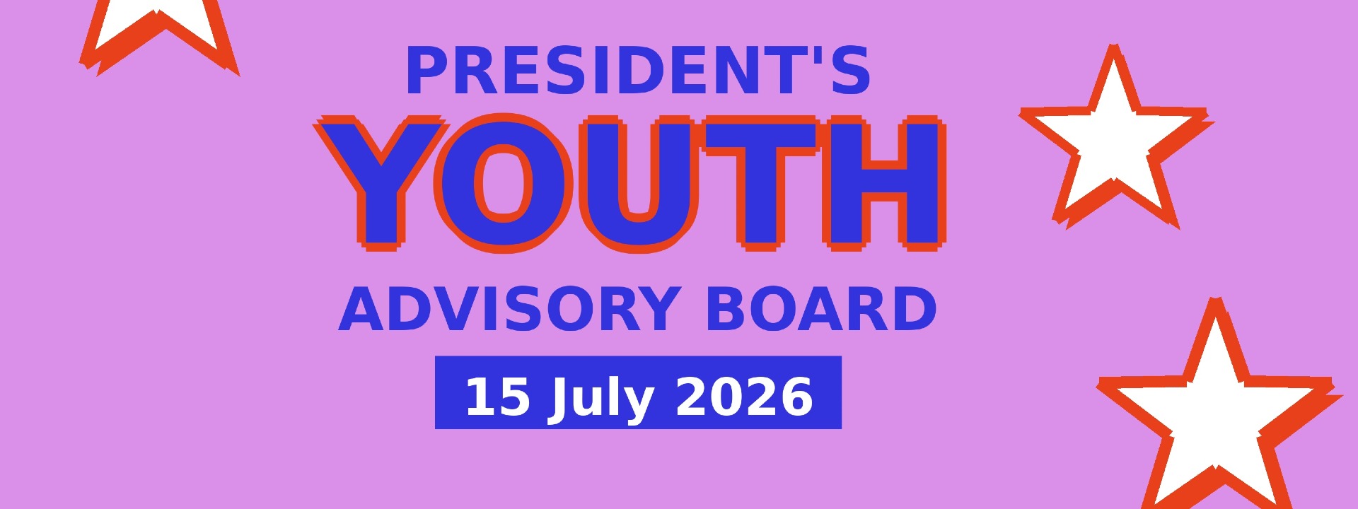 President's Youth Advisory Board - Brussels, July 2026