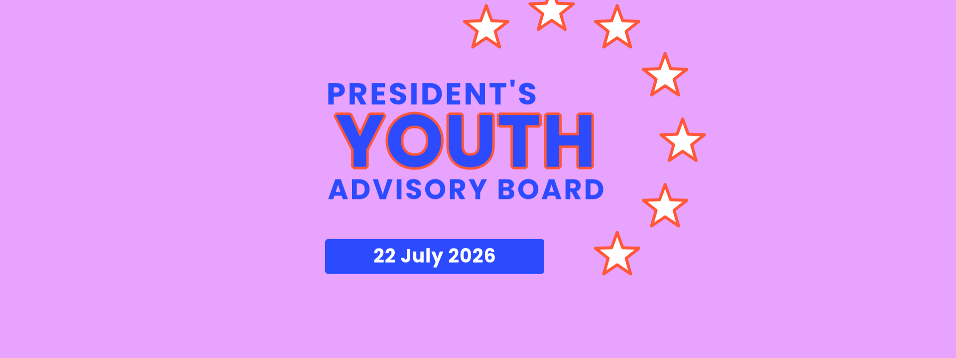 President's Youth Advisory Board - Brussels, July 2026